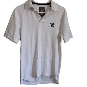 Beverly Hill Polo Club Modern Fit Polo Shirt Size S, White